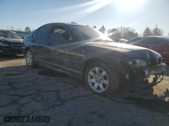 2003 BMW 3 Series 325xi with VIN WBAEU33403PF60428, listed as a Copart auction lot 42657855 with 181,122 mi miles and Salvage Title. Bid and sale history available at carsss.com. Image 4.