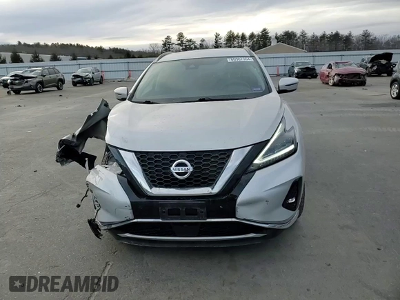 2021 Nissan Murano SV with VIN 5N1AZ2BS9MC109397, listed as a Copart auction lot 86987354 with 64,840 mi miles and Salvage Title. Bid and sale history available at DreamBid. Image 12.