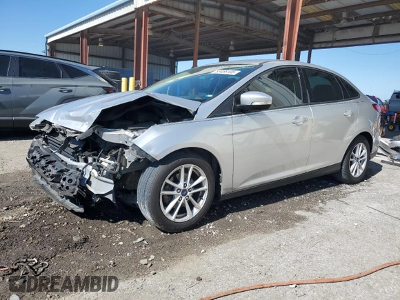 2017 Ford Focus SE with VIN 1FADP3F28HL338298, listed as a Copart auction lot 53458105 with 86,723 mi miles and Salvage Title. Bid and sale history available at carsss.com. Image 1.