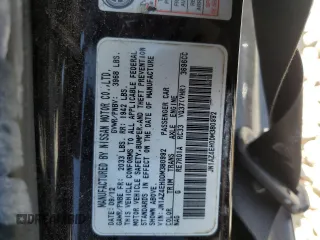 2013 Nissan 370Z Touring z VIN JN1AZ4EH0DM380992, wystawiony jako Copart lot #52194335 z przebiegiem 73 764 mil mil oraz Szkoda całkowita • Salvage title. Historia ofert i sprzedaży dostępna na DreamBid. Obrazek 12.