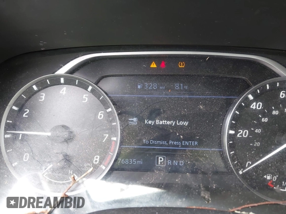 2022 Nissan Frontier SV with VIN 1N6ED1EJ2NN677012, listed as a IAAI auction lot 41967201 with 76,835 mi miles and . Bid and sale history available at DreamBid. Image 15.