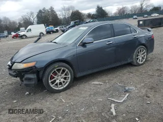 2007 Acura TSX with VIN JH4CL96877C010585, listed as a Copart auction lot 47919575 with 208,092 mi miles and Salvage Title. Bid and sale history available at carsss.com. Image 1.
