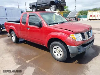 2007 Nissan Frontier XE with VIN 1N6BD06T97C409053, listed as a IAAI auction lot 41616142 with 165,128 mi miles. Bid and sale history available at carsss.com. Image 1.