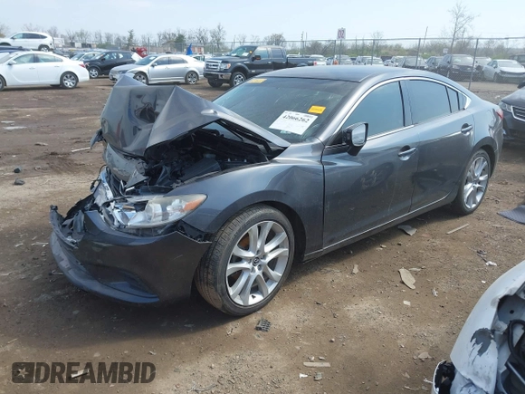 2016 Mazda 6 i Touring with VIN JM1GJ1V51G1433644, listed as a IAAI auction lot 42066262 with 95,546 mi miles and . Bid and sale history available at carsss.com. Image 17.