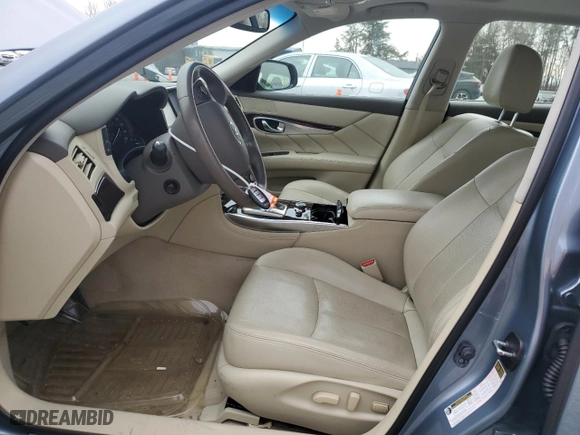 2017 Infiniti Q70L 3.7 with VIN JN1BY1PR4HM210202, listed as a Copart auction lot 48556905 with 75,998 mi miles and Salvage Title. Bid and sale history available at carsss.com. Image 7.