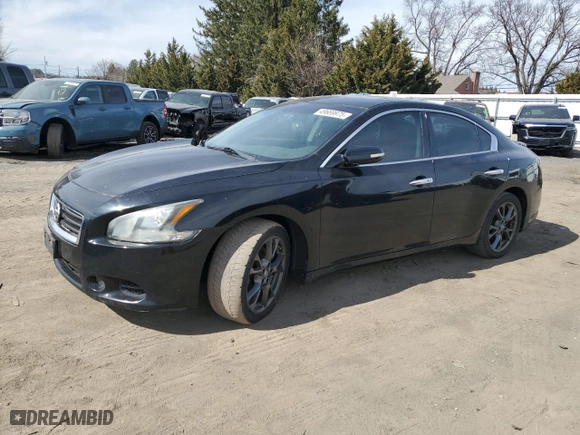 2012 Nissan Maxima 3.5 S w/Limited Edition Pkg with VIN 1N4AA5AP5CC824529, listed as a Copart auction lot 49669975 with 167,169 mi miles and Salvage Title. Bid and sale history available at carsss.com. Image 1.