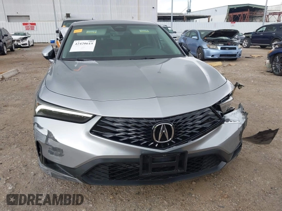 2025 Acura Integra with VIN 19UDE4H22SA005182, listed as a IAAI auction lot 42420615 with 4,924 mi miles and . Bid and sale history available at DreamBid. Image 12.