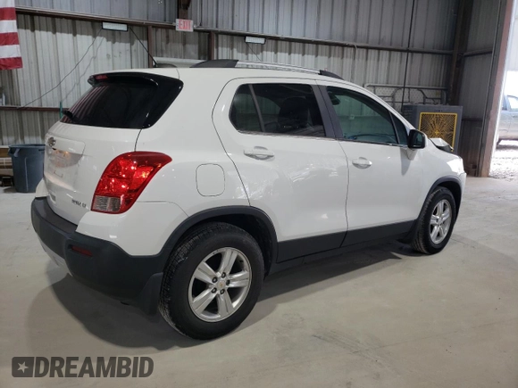 2016 Chevrolet Trax LT z VIN KL7CJLSB0GB666989, wystawiony jako Copart lot #55850675 z przebiegiem 96 539 mil mil oraz Szkoda całkowita • Salvage title. Historia ofert i sprzedaży dostępna na DreamBid. Obrazek 3.