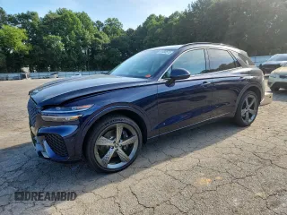 2025 Genesis GV70 Sport z VIN 5NMMCDTC1SH021996, wystawiony jako Copart lot #61080575 z przebiegiem 6 027 mil mil oraz Szkoda całkowita • Salvage title. Historia ofert i sprzedaży dostępna na DreamBid. Obrazek 1.