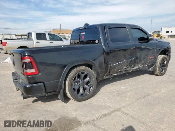 2022 Ram 1500 Limited z VIN 1C6SRFHT4NN200820, wystawiony jako Copart lot #45584915 z przebiegiem 81 858 mil mil oraz Szkoda całkowita • Salvage title. Historia ofert i sprzedaży dostępna na DreamBid. Obrazek 3.
