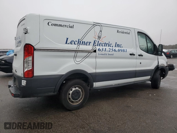 2018 Ford Transit with VIN 1FTYR1YM5JKA77054, listed as a Copart auction lot 81614404 with Not provided miles and Salvage title. Bid and sale history available at DreamBid. Image 3.