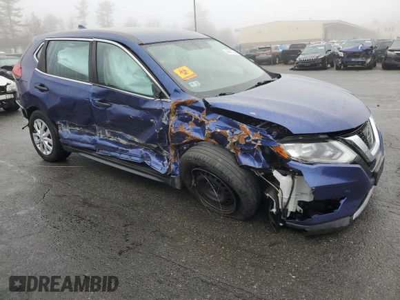 2017 Nissan Rogue S with VIN JN8AT2MV3HW026716, listed as a Copart auction lot 49901745 with 101,642 mi miles and Salvage Title. Bid and sale history available at DreamBid. Image 4.