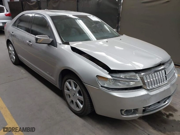 2008 Lincoln MKZ with VIN 3LNHM26T18R601655, listed as a IAAI auction lot 41463649 with 101,486 mi miles. Bid and sale history available at carsss.com. Image 1.