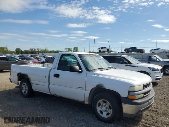 2002 Chevrolet Silverado 1500 Commercial with VIN 1GCEC14W22Z103551, listed as a Copart auction lot 55684265 with 272,079 mi miles and Clean Title. Bid and sale history available at DreamBid. Image 4.