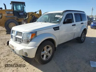 2007 Dodge Nitro SLT with VIN 1D8GT58K87W724066, listed as a Copart auction lot 84643584 with 187,364 mi miles and Salvage Title. Bid and sale history available at carsss.com. Image 1.