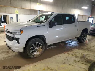 2024 Chevrolet Silverado 1500 RST with VIN 2GCUDEED2R1144228, listed as a Copart auction lot 46019775 with 23,073 mi miles and Salvage Title. Bid and sale history available at carsss.com. Image 1.