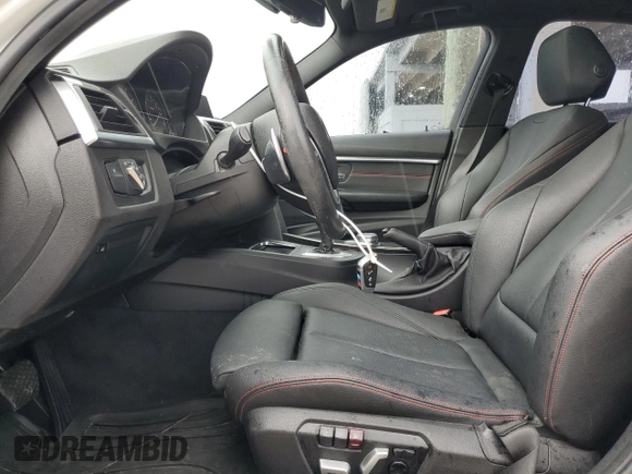 2018 BMW 3 Series 330i with VIN WBA8B9C56JEE82888, listed as a Copart auction lot 62343025 with 40,851 mi miles and Salvage title. Bid and sale history available at DreamBid. Image 7.