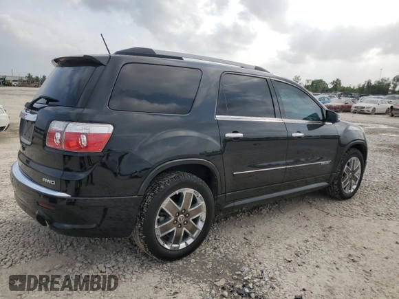 2012 GMC Acadia Denali z VIN 1GKKVTED7CJ264147, wystawiony jako Copart lot #51381255 z przebiegiem 113 242 mil mil oraz Czysty tytuł • Clean title. Historia ofert i sprzedaży dostępna na DreamBid. Obrazek 3.