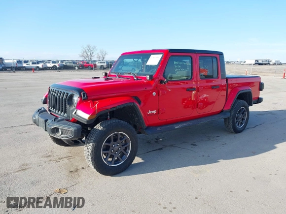 2021 Jeep Gladiator Overland с VIN 1C6HJTFG3ML546177, выставлен на аукционе IAAI как лот 41861900 с пробегом 20 455 миль миль и . История ставок и продаж доступна на DreamBid. Изображение 2.