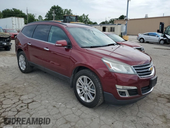 2015 Chevrolet Traverse LT with VIN 1GNKVGKD4FJ129226, listed as a Copart auction lot 57531004 with 106,057 mi miles and Salvage Title. Bid and sale history available at DreamBid. Image 4.
