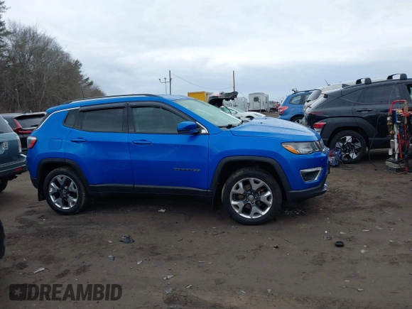 2021 Jeep Compass Limited with VIN 3C4NJDCB5MT515141, listed as a IAAI auction lot 41691011 with 82,825 mi miles and . Bid and sale history available at carsss.com. Image 13.