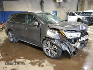 2018 Acura MDX Technology с VIN 5J8YD4H51JL025277, выставлен на аукционе Copart как лот 57998205 с пробегом 79 313 миль миль и Списание • Salvage title. История ставок и продаж доступна на DreamBid. Изображение 4.