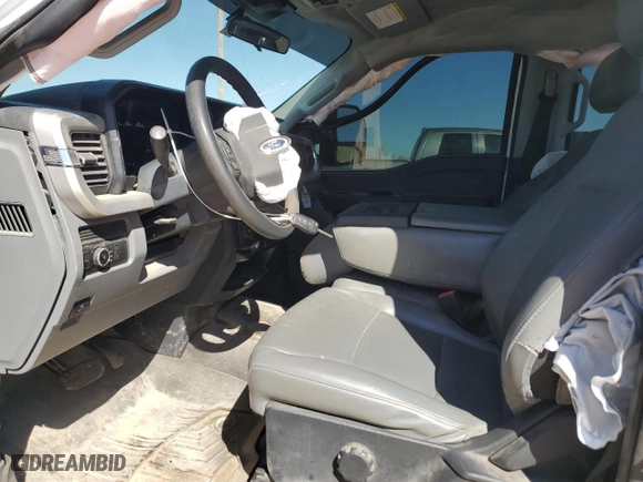2023 Ford Super Duty F-250 SRW XL with VIN 1FT7W2BT5PEC16987, listed as a Copart auction lot 48527935 with 73,914 mi miles and Salvage Title. Bid and sale history available at carsss.com. Image 7.