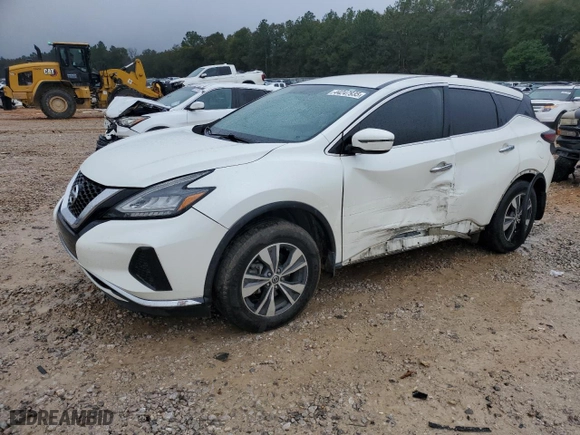 2019 Nissan Murano S with VIN 5N1AZ2MJXKN146321, listed as a Copart auction lot 44247935 with 81,368 mi miles and Salvage Title. Bid and sale history available at carsss.com. Image 1.