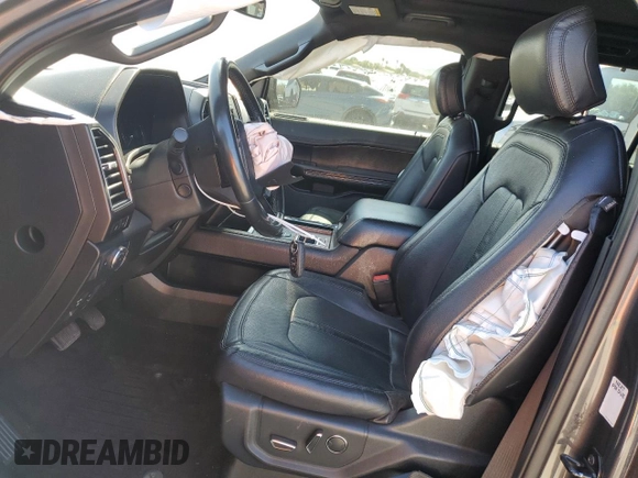 2020 Ford Expedition Max Limited with VIN 1FMJK1KT1LEA38979, listed as a Copart auction lot 58153755 with 134,468 mi miles and Clean title. Bid and sale history available at DreamBid. Image 7.