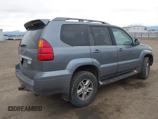 2003 Lexus GX 470 with VIN JTJBT20X530021372, listed as a IAAI auction lot 41772344 with 229,754 mi miles and . Bid and sale history available at DreamBid. Image 4.