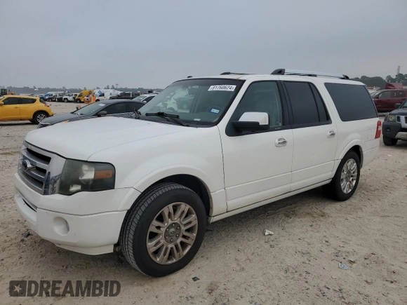 2011 Ford Expedition Max Limited with VIN 1FMJK1K55BEF25845, listed as a Copart auction lot 81760624 with 165,670 mi miles and Clean title. Bid and sale history available at DreamBid. Image 1.