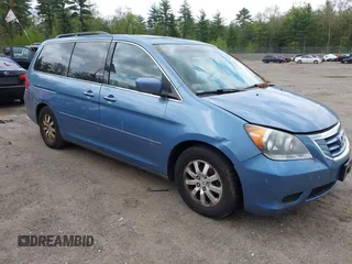 2010 Honda Odyssey EX z VIN 5FNRL3H44AB043959, wystawiony jako IAAI lot #42257620 z przebiegiem 255 674 mil mil oraz . Historia ofert i sprzedaży dostępna na DreamBid. Obrazek 1.