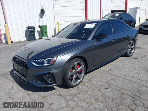 2023 Audi A4 S line Premium Plus z VIN WAUEAAF46PA064600, wystawiony jako IAAI lot #41847910 z przebiegiem 19 414 mil mil oraz . Historia ofert i sprzedaży dostępna na DreamBid. Obrazek 17.