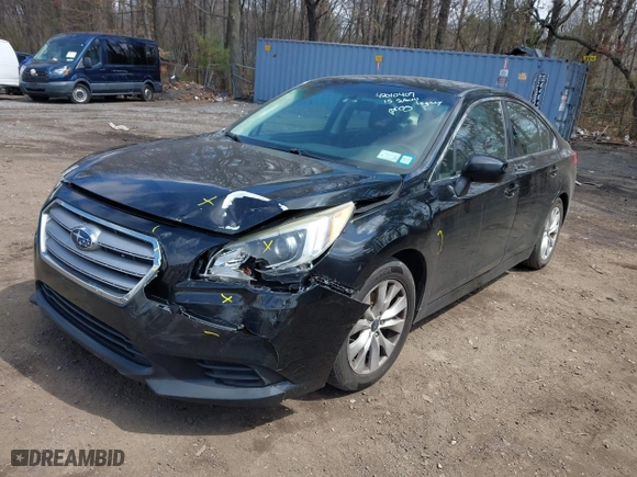 2015 Subaru Legacy 2.5i Premium with VIN 4S3BNAC63F3047756, listed as a IAAI auction lot 42010407 with 123,115 mi miles. Bid and sale history available at carsss.com. Image 2.