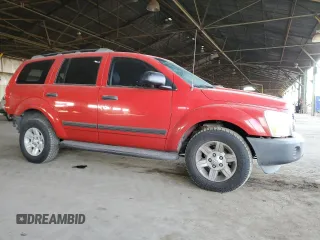 2005 Dodge Durango SXT z VIN 1D4HD38K25F585086, wystawiony jako Copart lot #89017805 z przebiegiem 195 929 mil mil oraz Szkoda całkowita • Salvage title. Historia ofert i sprzedaży dostępna na DreamBid. Obrazek 4.