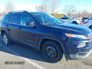 2016 Jeep Cherokee Limited with VIN 1C4PJMDS8GW118822, listed as a IAAI auction lot 41825379 with 106,566 mi miles and . Bid and sale history available at carsss.com. Image 6.