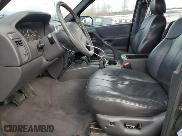 2001 Jeep Grand Cherokee Laredo with VIN 1J4GW48N31C578186, listed as a Copart auction lot 48972855 with 161,623 mi miles and Clean title. Bid and sale history available at DreamBid. Image 7.
