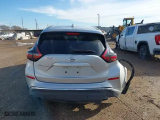2020 Nissan Murano S with VIN 5N1AZ2AJ5LN139525, listed as a IAAI auction lot 41278367 with 66,755 mi miles. Bid and sale history available at carsss.com. Image 16.