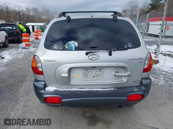 2002 Hyundai Santa Fe GLS with VIN KM8SC73D82U275582, listed as a IAAI auction lot 41565218 with 248,804 mi miles. Bid and sale history available at carsss.com. Image 16.