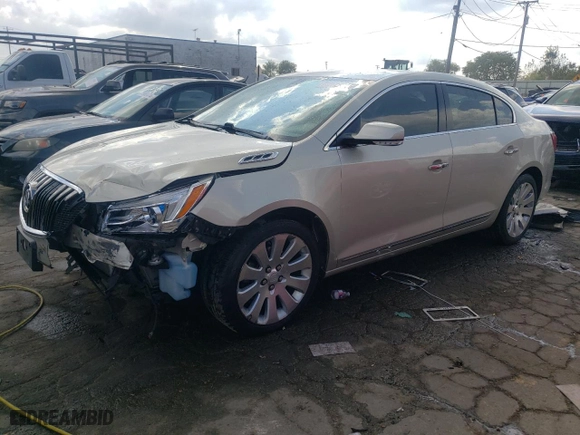 2015 Buick LaCrosse Leather with VIN 1G4GC5G31FF165964, listed as a Copart auction lot 71677304 with 72,214 mi miles and Salvage Title. Bid and sale history available at carsss.com. Image 1.