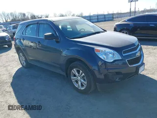 2015 Chevrolet Equinox LS with VIN 2GNALAEK3F1162463, listed as a IAAI auction lot 41299412 with 39,599 mi miles and . Bid and sale history available at DreamBid. Image 1.