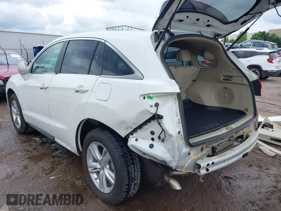2014 Acura RDX Technology with VIN 5J8TB4H55EL022839, listed as a IAAI auction lot 42596046 with 111,705 mi miles and . Bid and sale history available at DreamBid. Image 3.
