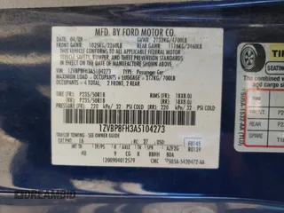2010 Ford Mustang GT with VIN 1ZVBP8FH3A5104273, listed as a Copart auction lot 88925345 with 204,864 mi miles and Clean title. Bid and sale history available at DreamBid. Image 12.