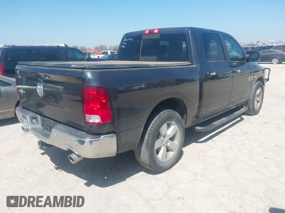 2016 Ram 1500 Lone Star with VIN 3C6RR6LT2GG356467, listed as a IAAI auction lot 41791805 with 128,548 mi miles. Bid and sale history available at carsss.com. Image 4.