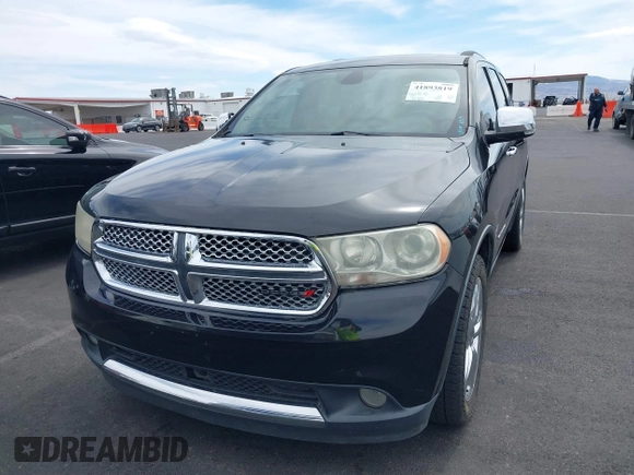 2012 Dodge Durango Citadel with VIN 1C4SDHET9CC229729, listed as a IAAI auction lot 41893819 with 167,519 mi miles and . Bid and sale history available at DreamBid. Image 12.