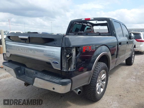 2018 Ford F-150 XL with VIN 1FTFW1E57JFC00021, listed as a IAAI auction lot 42113808 with 94,626 mi miles and . Bid and sale history available at DreamBid. Image 4.