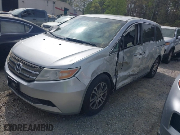 2012 Honda Odyssey EX-L with VIN 5FNRL5H66CB069916, listed as a IAAI auction lot 41935248 with 230,204 mi miles and . Bid and sale history available at carsss.com. Image 17.