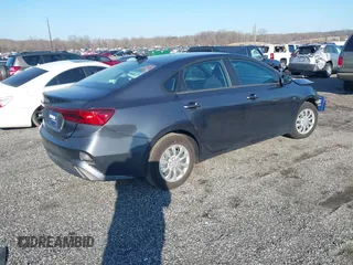 2024 Kia Forte LXS with VIN 3KPF24AD5RE687834, listed as a IAAI auction lot 41586514 with 7,623 mi miles. Bid and sale history available at carsss.com. Image 4.