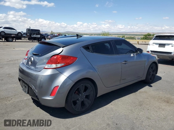 2012 Hyundai Veloster w/Black Int z VIN KMHTC6AD4CU078248, wystawiony jako Copart lot #59524465 z przebiegiem 75 040 mil mil oraz Szkoda całkowita • Salvage title. Historia ofert i sprzedaży dostępna na DreamBid. Obrazek 3.