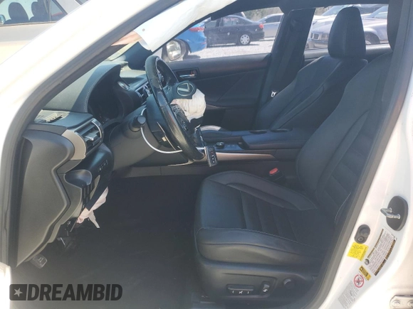 2016 Lexus IS 200t with VIN JTHBA1D24G5004104, listed as a Copart auction lot 48652105 with 112,466 mi miles and Salvage Title. Bid and sale history available at DreamBid. Image 7.